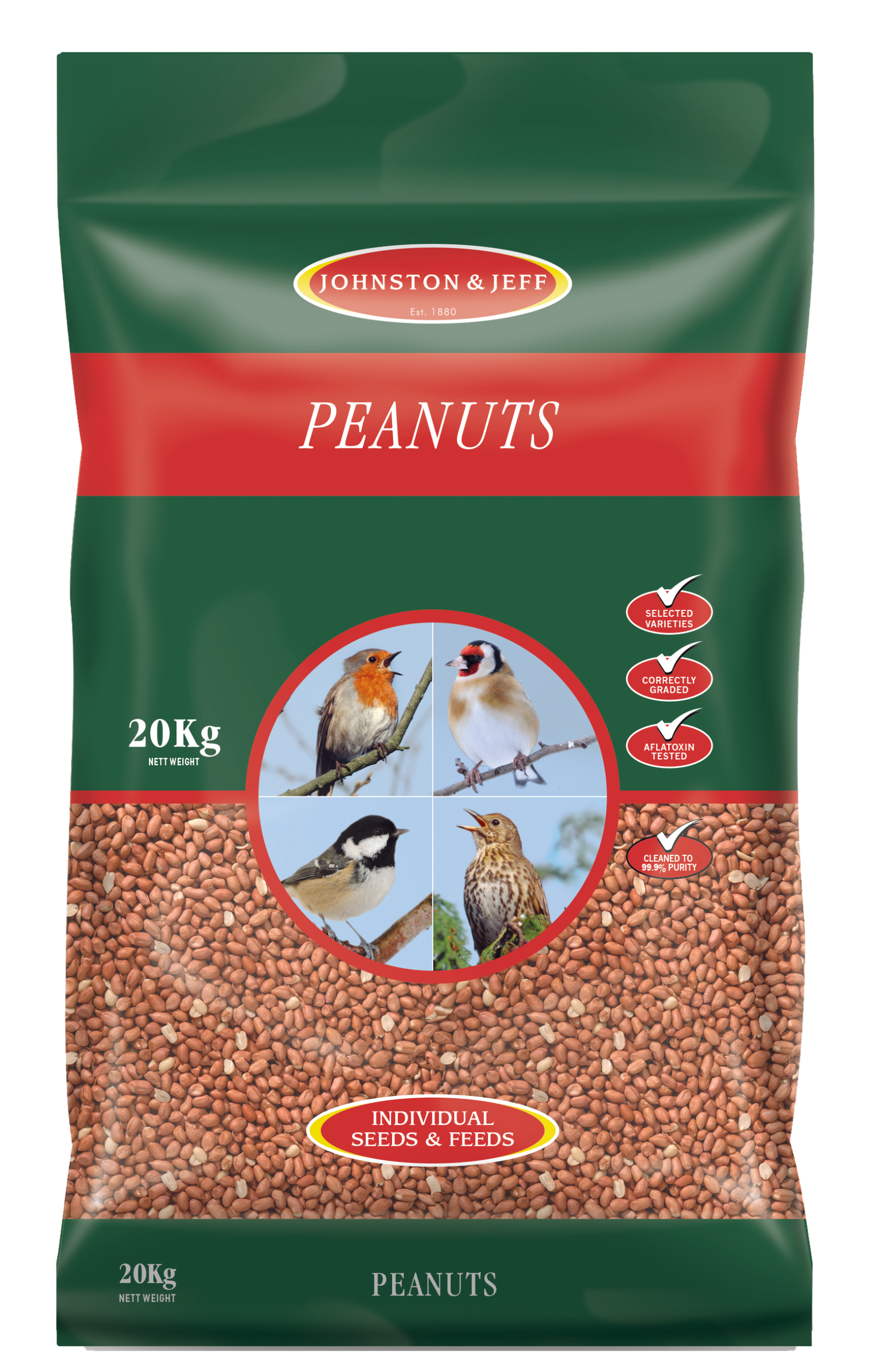 Johnston & Jeff Peanuts 20kg