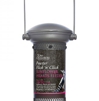 CS107 Flick n' Click Sunflower Hearts Feeder