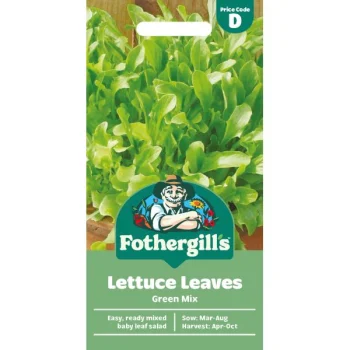 D Mixed Lettuce Green Leaves