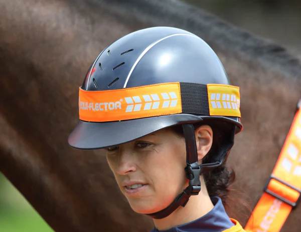 Shires Equiflector Orange Hat Band