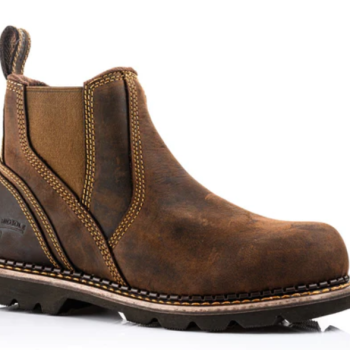 B1555 Hard as Nails Dealer Boot - Waxed Brown UK 11