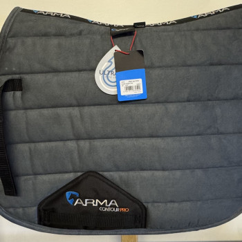 Arma High Wither Suede Comfort Pad 15-16.5" Grey