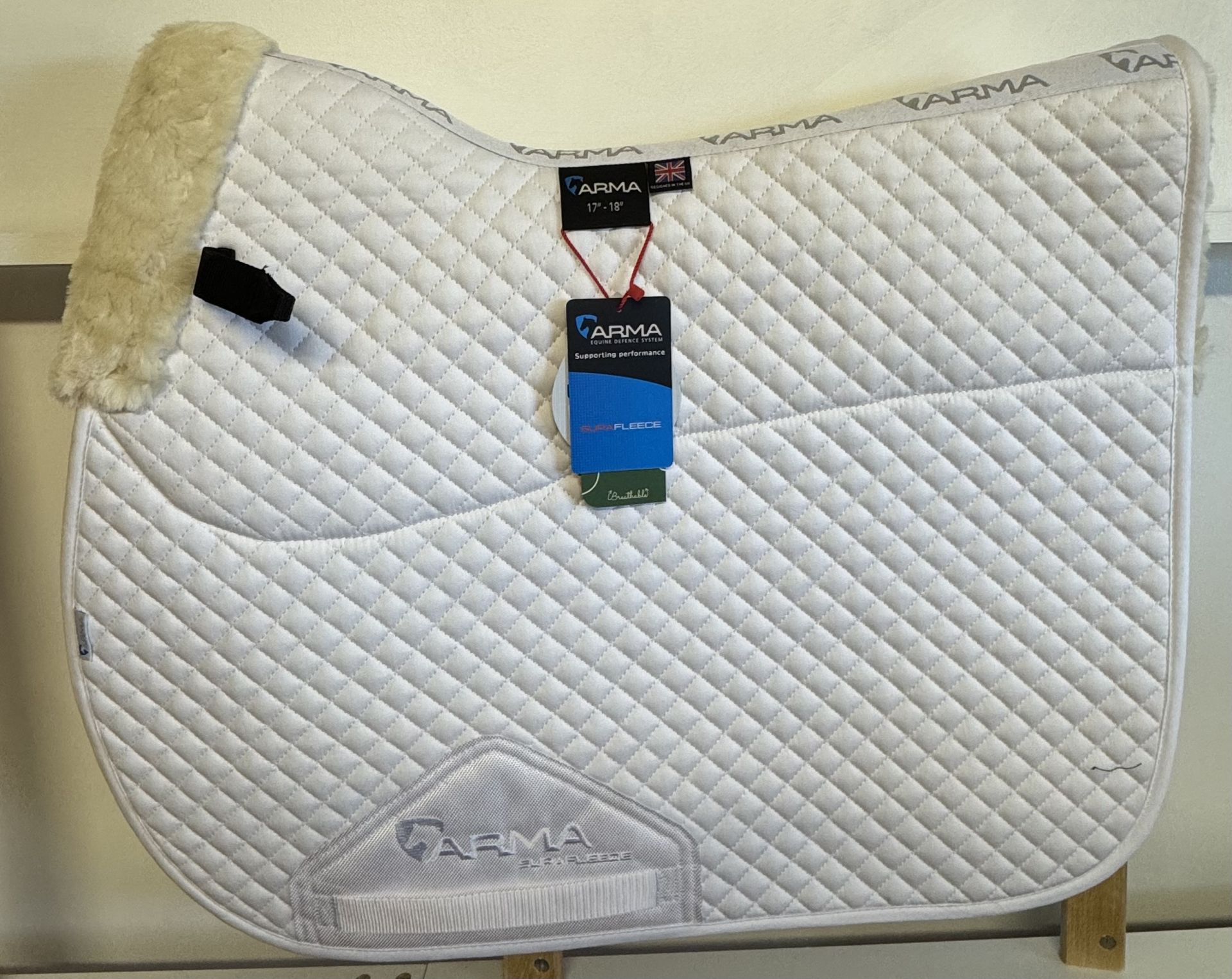Arma Supafleece Saddlecloth 17-18" Natural