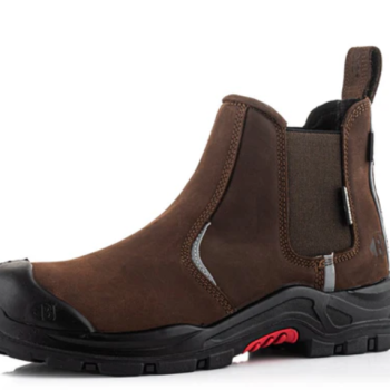 NKZ101 Nubuckz Dealer Boot - Brown UK 8