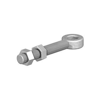 Birkdale Adjustable Gate Eye 4 x 3/4" 20mm Galvanised