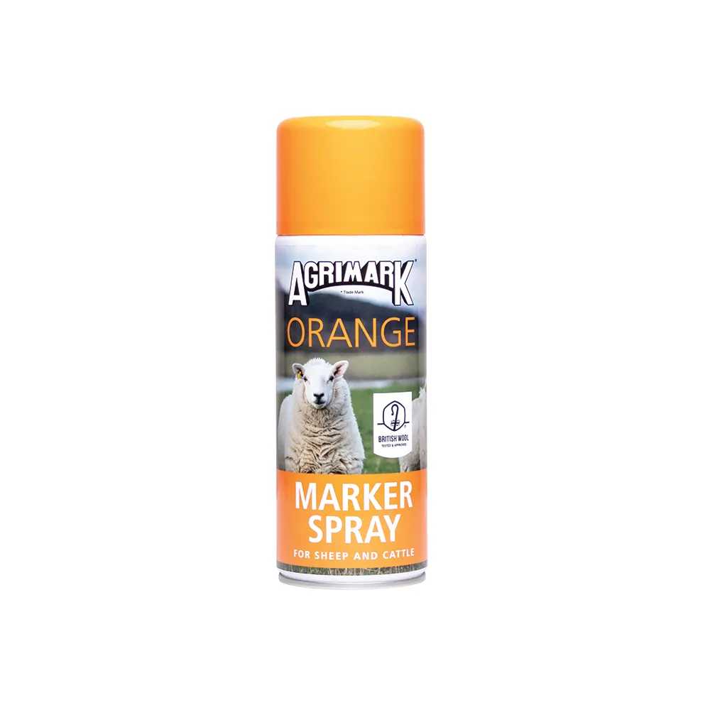Agrimark Orange Marker Spray 400ml
