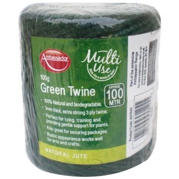 Ambassador Green Jute Twine 100g