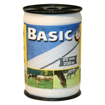 Corral Basic Fence Tape 20mm x 200m