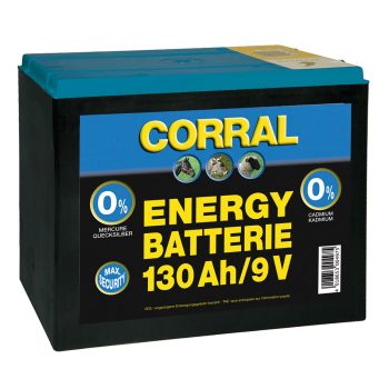 Corral Zinc-Carbon 130ah 9v Battery