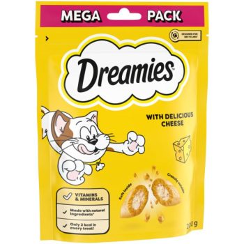 Dreamies Cheese Cat Treats Mega Pack 200g