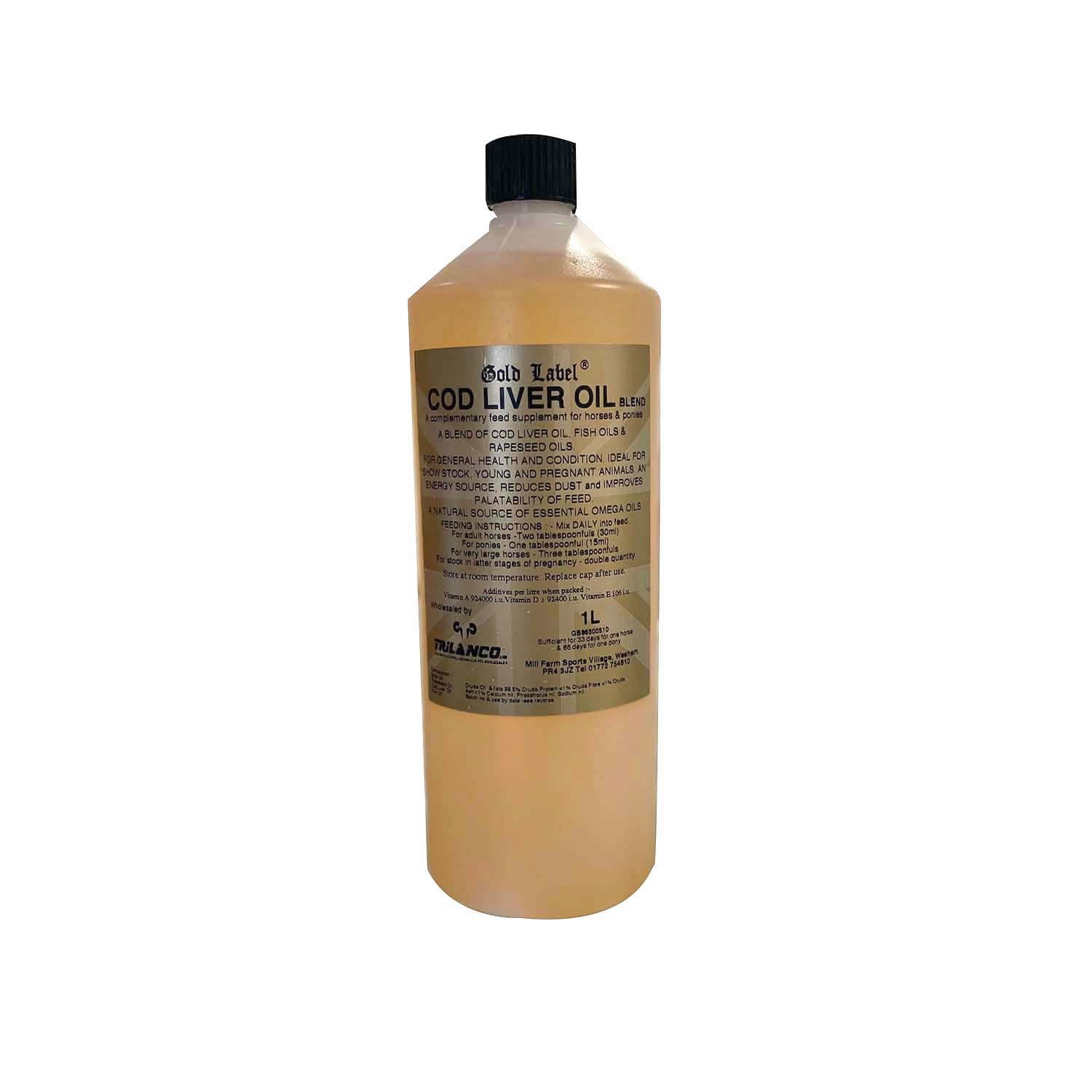 Gold Label Cod Liver Oil 1L