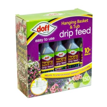 Doff Hanging Basket Drip Feed 10 Pack