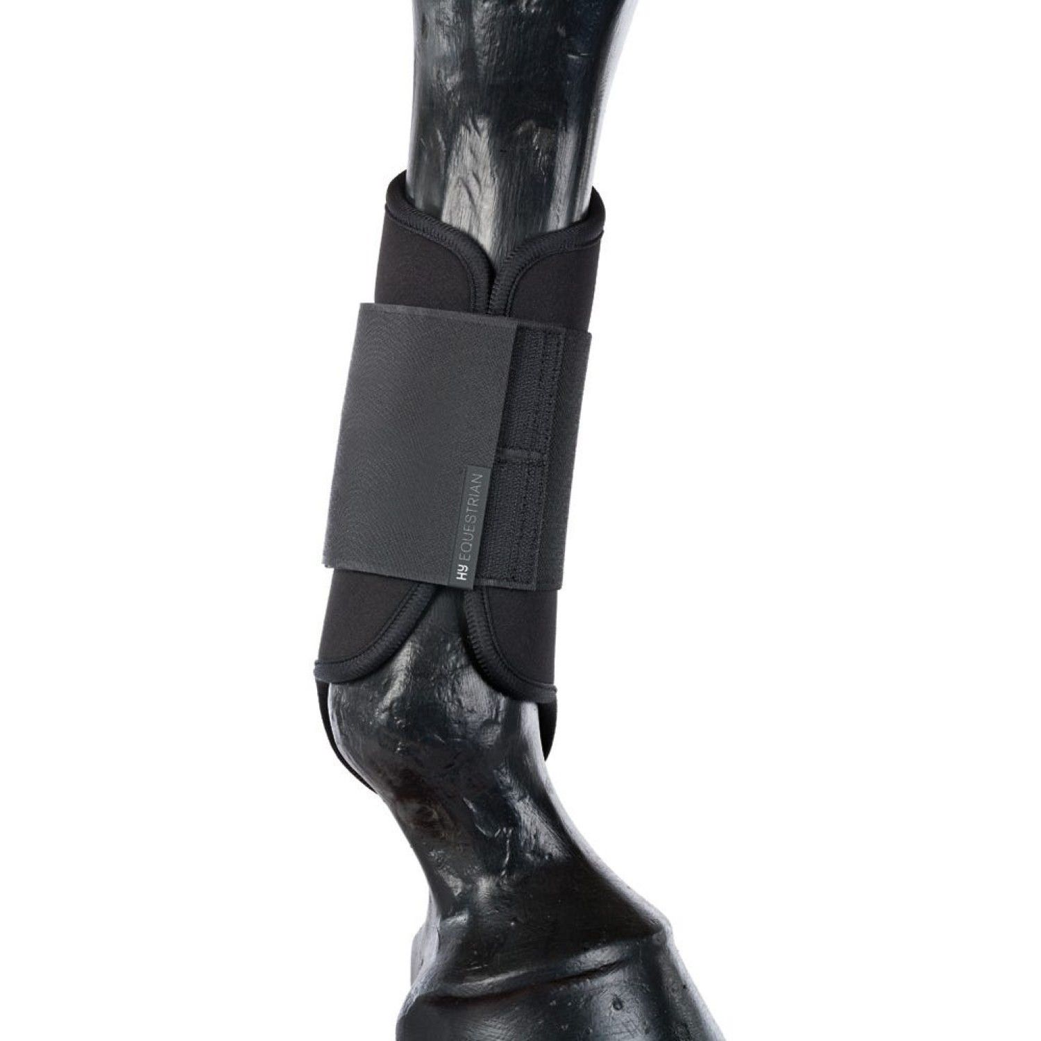 Hy Impact Brushing Boots Medium Black
