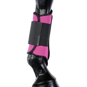 Hy Impact Brushing Boots Pink Small