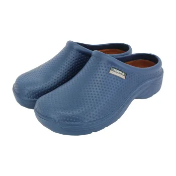 Cloggies© Navy | Waterproof Garden Clogs UK4