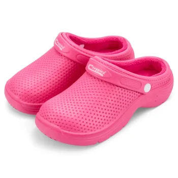 Town & Country Fleecy Cloggies© Pink UK8