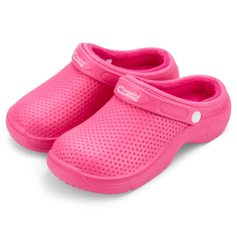 Town & Country Fleecy Cloggies© Pink UK8