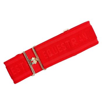Hy Elastic Surcingle Red