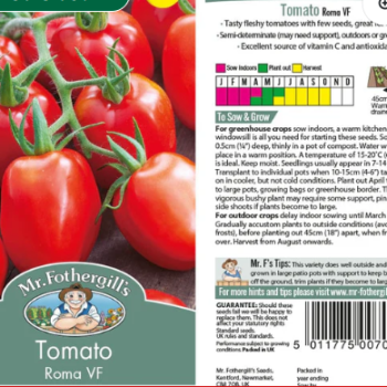 B Tomato Plum Roma (VF)