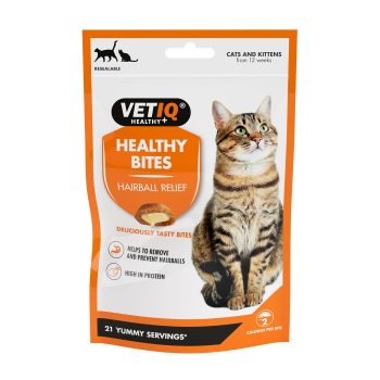 Vetiq Healthy Bites Hairball Relief for Cats & Kittens 65g