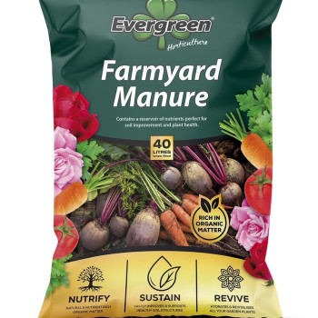 Evergreen Irish Farmyard Manure 40L