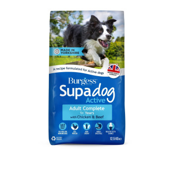 Burgess Supadog Active Chicken & Beef 12.5kg