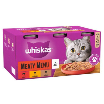 Whiskas Meaty Menu in Jelly 24 x 400g tins
