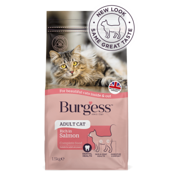 Burgess Salmon Cat food
