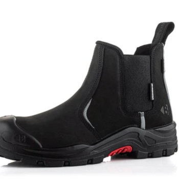 NKZ101 Nubuckz Dealer Boot - Black UK 9