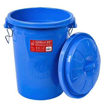 Red Gorilla 30L Bin+Lid Blue