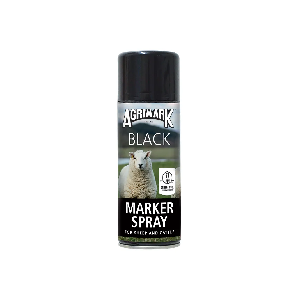 Agrimark Black Marker Spray 400ml