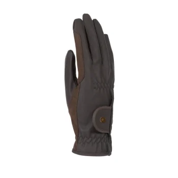 Shires Aubrion Arene Riding Gloves M Brown