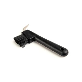 Shires Ezi-Groom Black Hoof Pick Brush