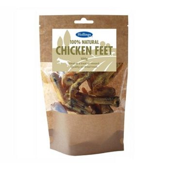 Hollings 100% Natural Chicken Feet 100g