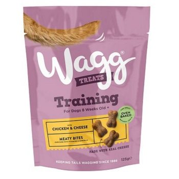 Wagg Chicken & Cheese Mini Bites Training Treats 125g