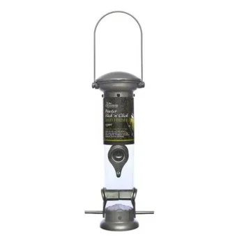 CS102 Pewter Seed Feeder 4 Port