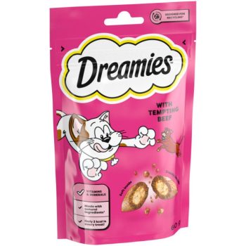 Dreamies Beef Cat Treats 60g