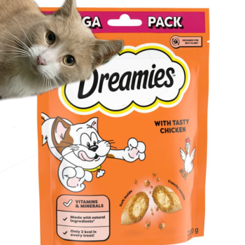 Dreamies Chicken Cat Treats Mega Pack 200g