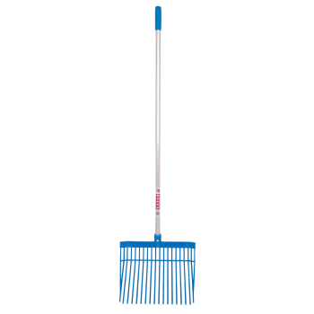 Red Gorilla Bedding Fork Straight Handle Blue