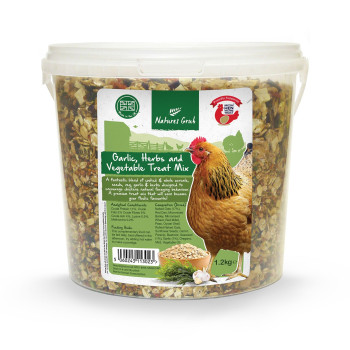 Nature's Grub Garlic Veg Treat Mix 1.2kg