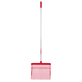 Red Gorilla Bedding Fork Straight Handle Red