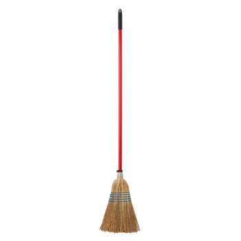 Red Gorilla Corn Broom Red