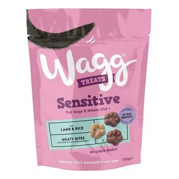 Wagg Sensitive Lamb & Rice Treats 125g
