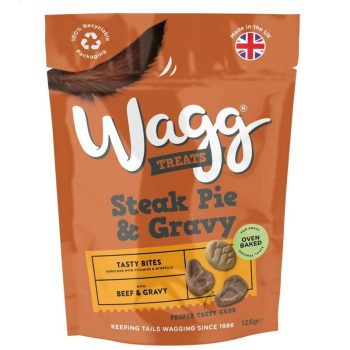 Wagg Steak Pie & Gravy Tasty Treats 125g