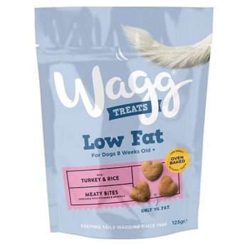 Wagg Low Fat Turkey & Rice Treats 125g
