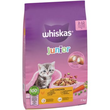 Whiskas Dry 2-12 Month Kitten Chicken 7kg