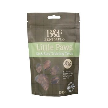 Benji & Flo Little Paws Sit & Stay Chicken Training Treats 100g