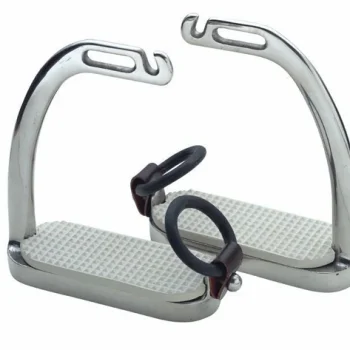 Shires Fillis Peacock Stirrups 4.25"
