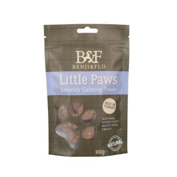 Benji & Flo Little PawsSerenity Calming Turkey Treats 100g