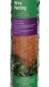 Ambassador PVC Coated Wire Netting 25mm x 10m x 0.5m